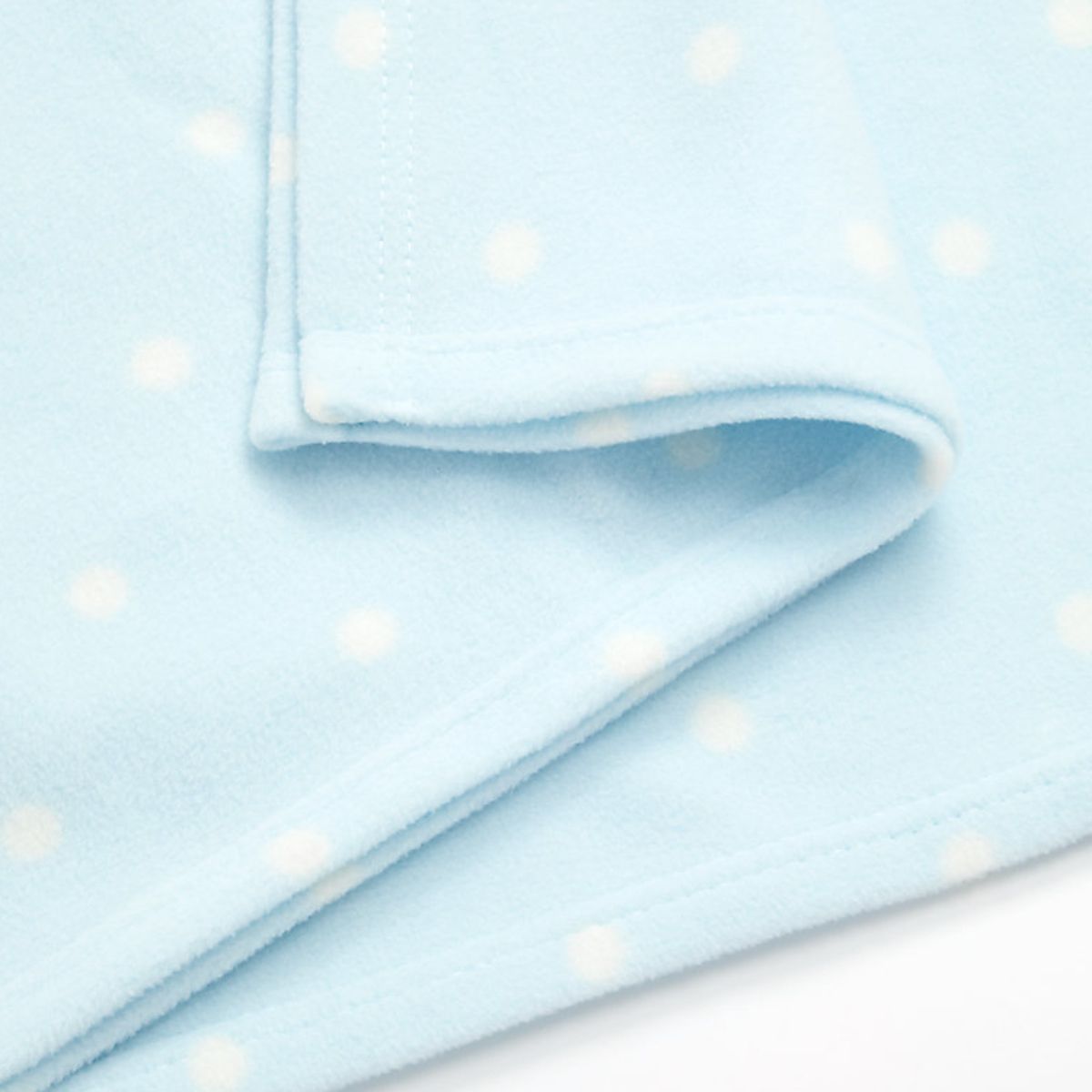 Mothercare Essentials Moses Pram Polka Dot Fleece Blanket Assorted